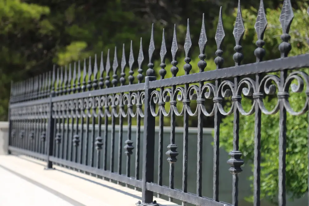 Custom iron fences and railings