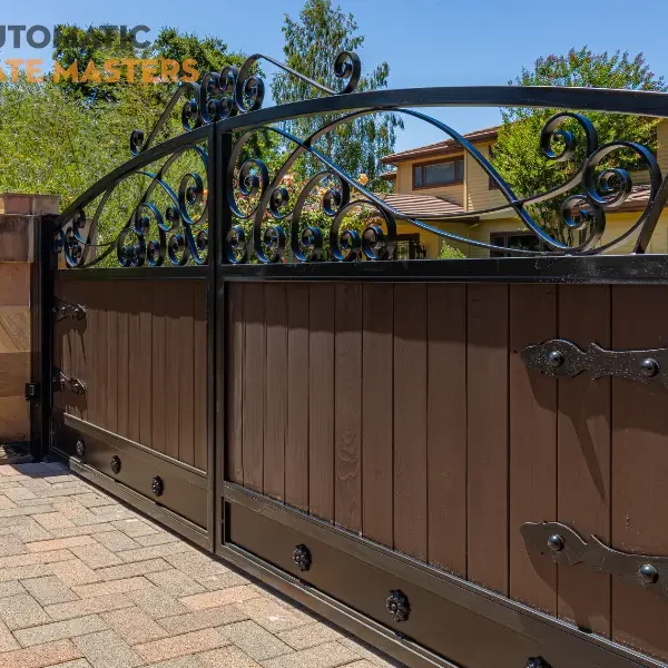 Custom Gate with Liftmaster Gate Openers